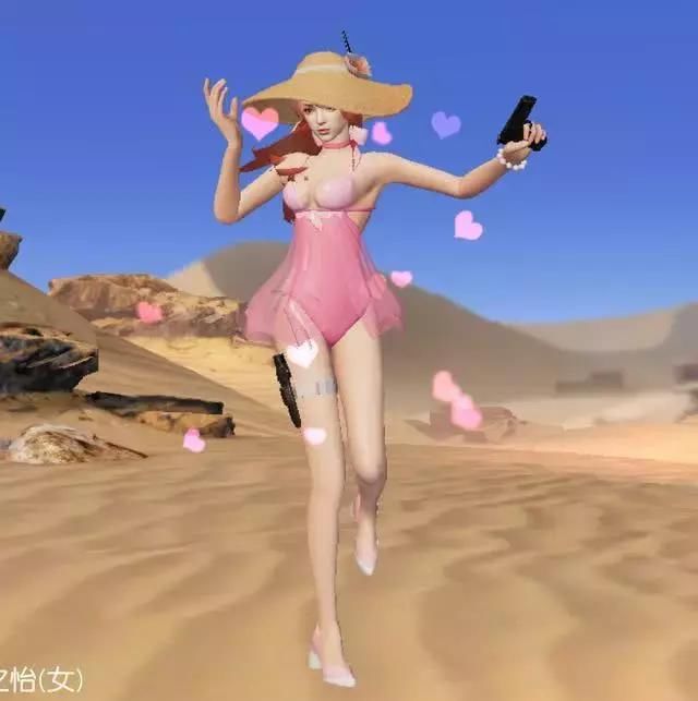 荒野行动比基尼来袭，一大批性感女神即将到达战场！游戏没法玩了