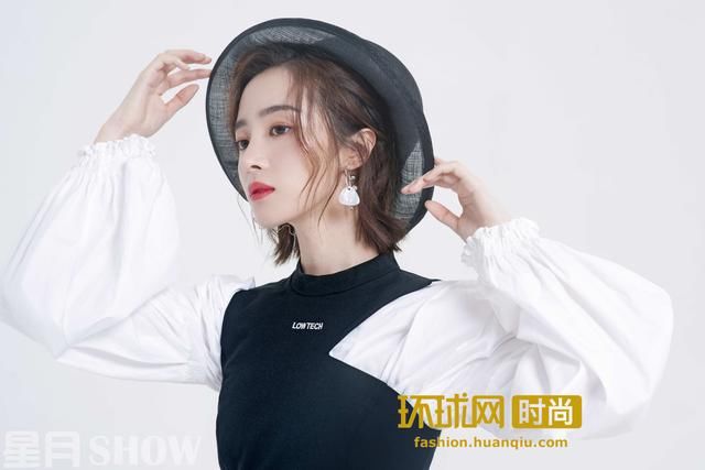 胡冰卿时尚大片魅力曝光，风格时尚抢眼！