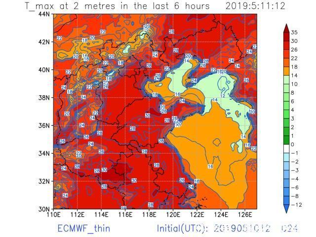 昨山东分散雷雨2毫米，明晚大范围雷雨将会这样下，气温走高