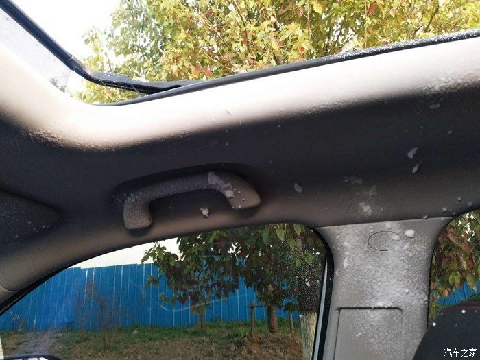  经验@爱车长安CS75清理，顶棚内饰清洗经验分享