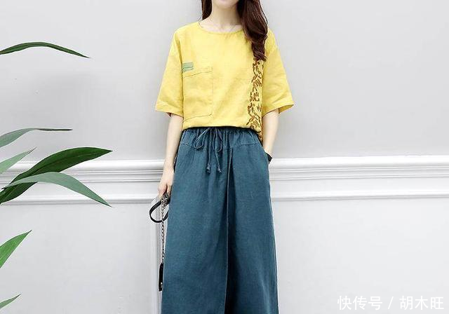 偷偷告诉你刚上市的裤裙比小脚裤凉快,比连衣裙方便,洋气时髦