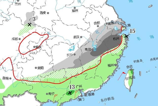 寒潮威力强劲，南方大雪下到广西！雪还要下进广东福建
