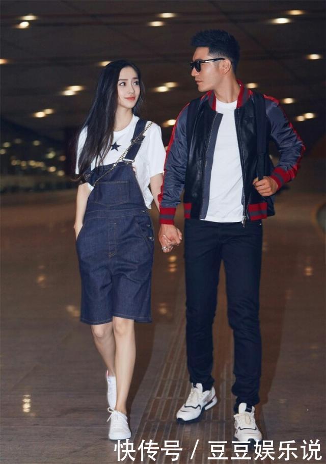 baby出席活动黑色小吊带搭配半裙，上半身这吊带的长度堪忧阿！