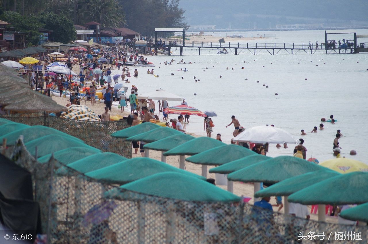 历年五一假期三亚人潮如织,想去玩看看这5张图