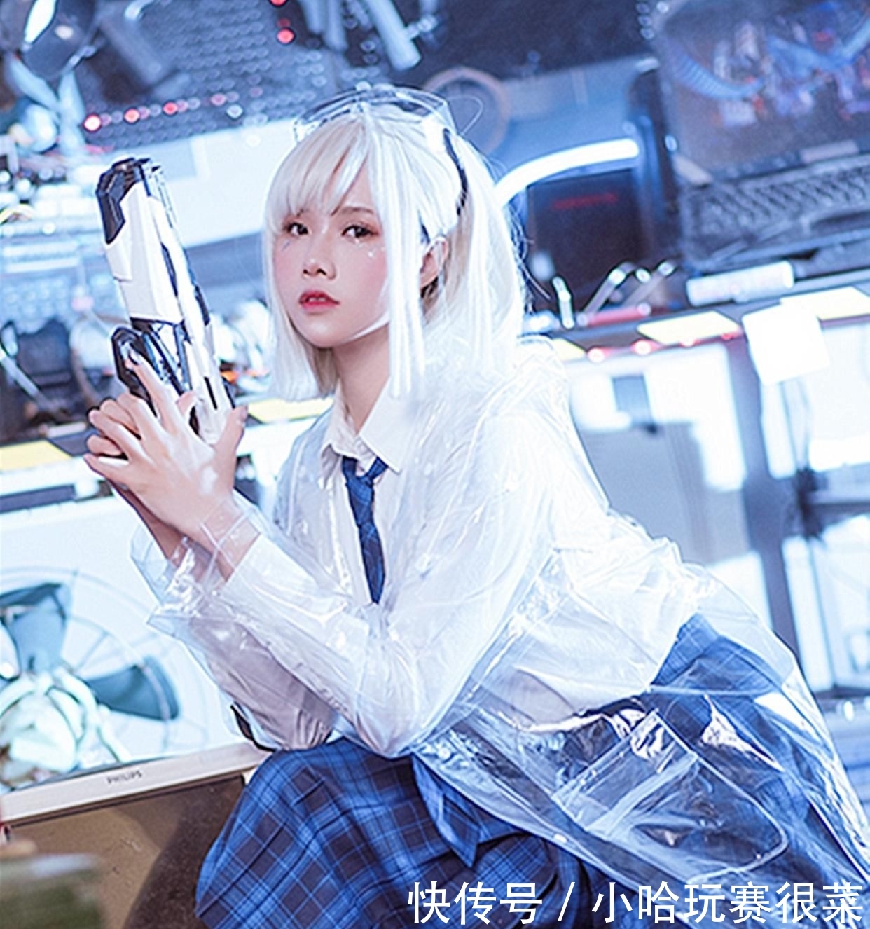 『保鲜膜』“JK+保鲜膜”的穿法有多惊艳?乖巧又帅气,女生看了都会沦陷!