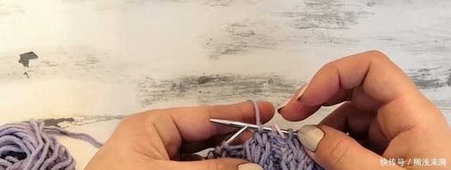 拉花长线圈:在家呆着学编织就不会无聊了,一款刺绣式拉花帽教程,立体又有型