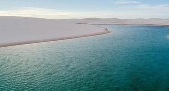 巴西沙漠凭空出现成千上万条湖泊,有人专程来游泳