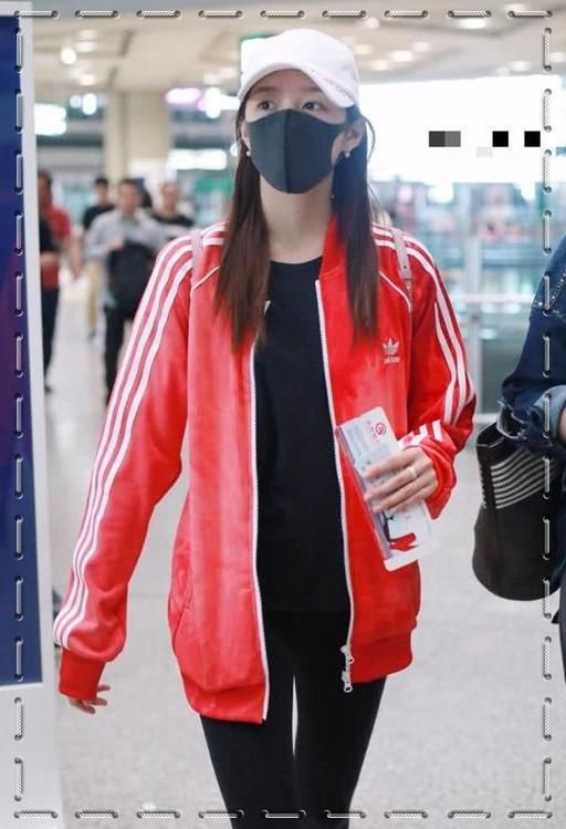 192惠若琪穿紧身裤竟惨败173关晓彤？网友：果然瘦子就是显高啊！