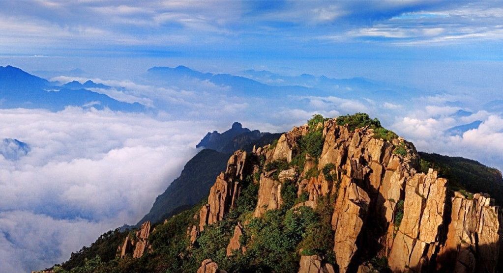 盘点:安徽各市境内的最高峰是哪座山?你的家乡是不是在山脚下?