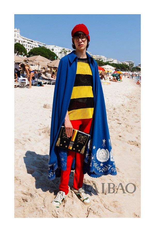 古驰  2019早春男士系列Lookbook:米开理心中的浮华世界!