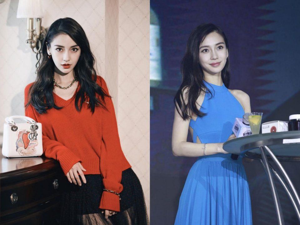 杨颖不过换个唇膏色号，就白到像涂了石灰粉，黄晓明该不高兴了吧