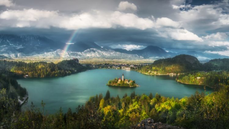 德国隐世湖心小岛，被600多株玫瑰包围， 竟然还有人生活在这里