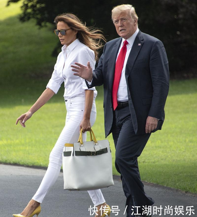 6位第一夫人穿衬衫对比：美国第一夫人胜，英拉紫色韵味与众不同