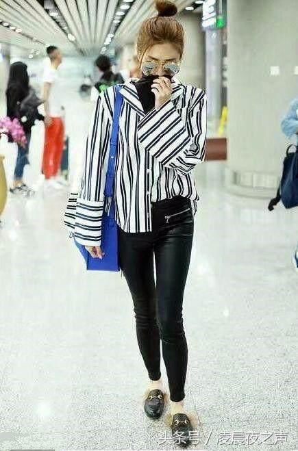 江疏影无修图竟然没有腰？网友：主持人明显比她大了两个码