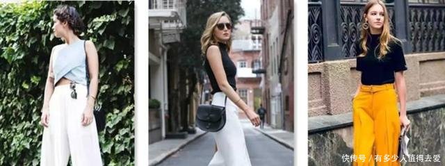 女生阔腿裤万万不要这样穿出门，特别第1个，显丑又没女人味！