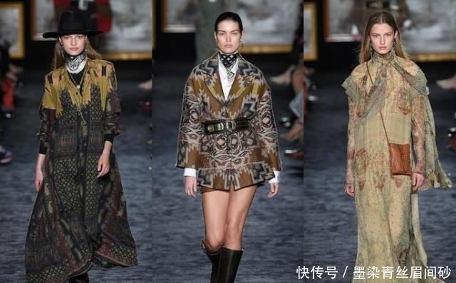 「Etro」2020秋冬时装周-度假民族风,谁能比Etro更美丽?