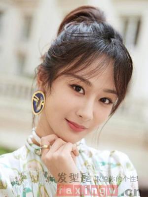 跟着女明星学习扎头发 一起成为夏天最亮的那颗"星"