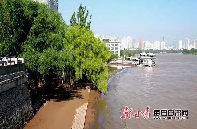 黄河水终于退了，岸边成了这样……