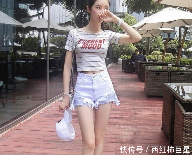  「美女」清爽活力的牛仔裤美女, 秀出独特的自我, 一眼就出挑!
