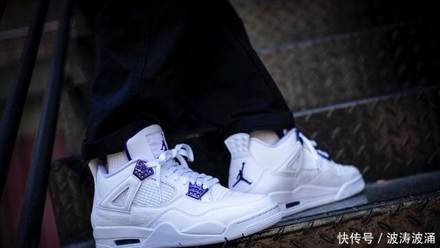  [官图]距离发售不远了！金属紫 Air Jordan 4 官图曝光