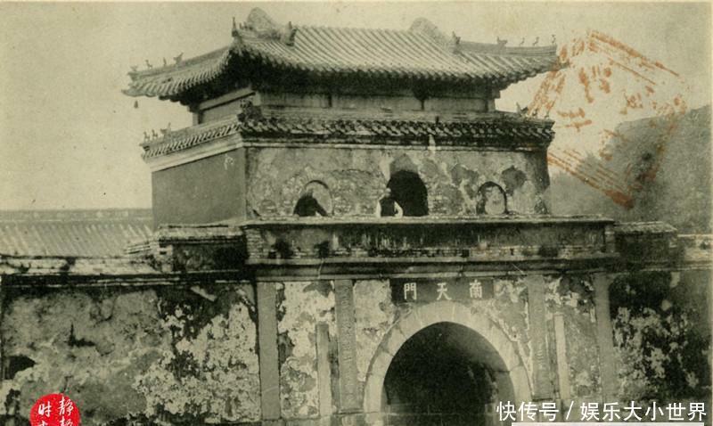 老照片里的山东泰安和泰山，看看和现在有什么不同