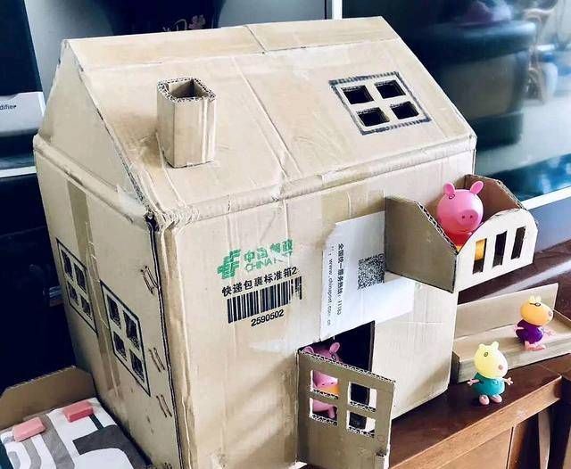  『纸板』垃圾利用生活小贴士：用动动手纸板做儿童玩具，省钱环保