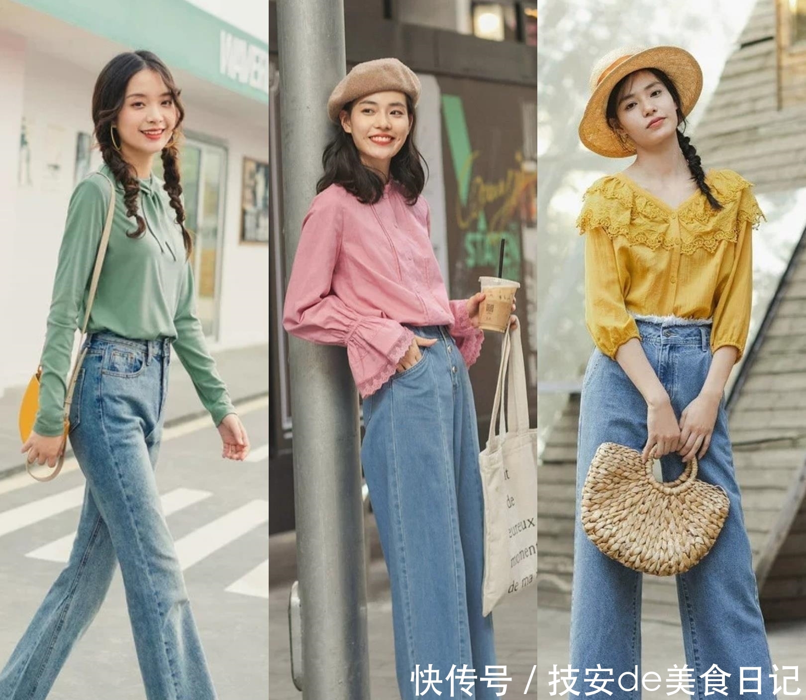 「明媚」还在穿黑白灰?春天换上这些清新明媚的穿搭,优雅文艺很气质