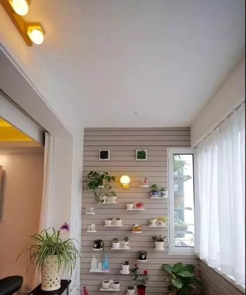  [养花]阳台这样布置，养花和晾衣一个都不耽误