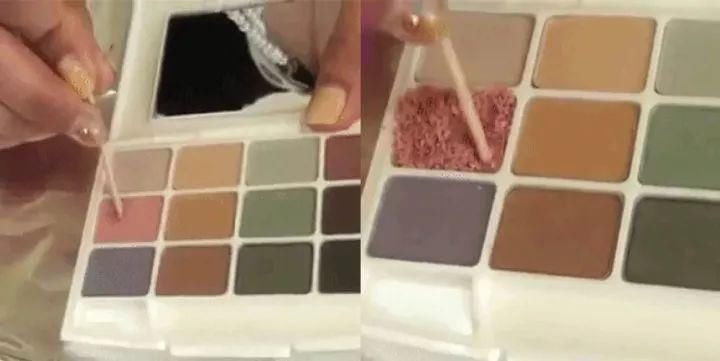 指甲油■眼影竟然可以一次性染发,告诉你最全的闲置眼影新用法