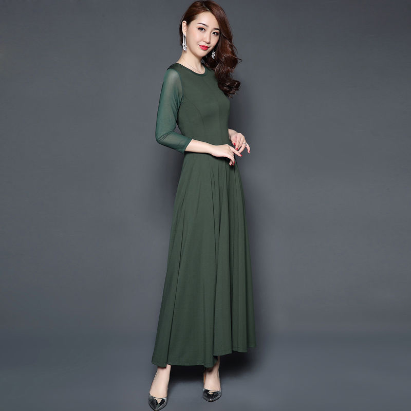 谁说高贵一定穿旗袍?大错特错!下面新款秋裙，能衬出你高贵气质