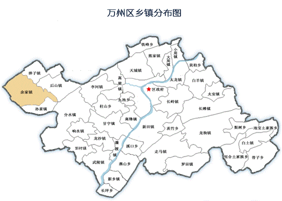 重庆第二大城市万州，为什么多达12个乡？