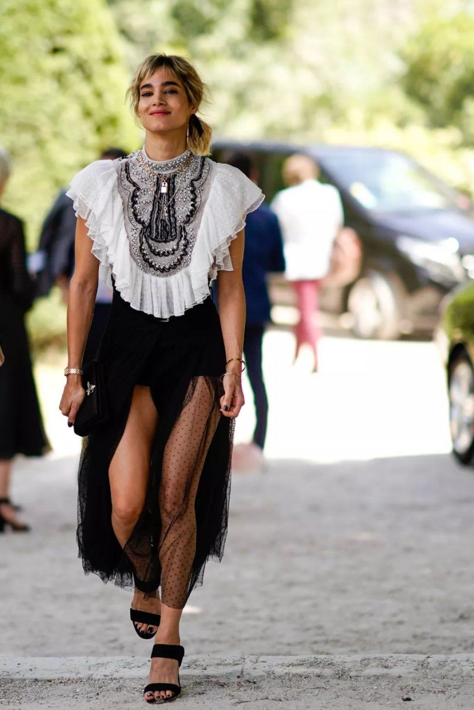 仙气十足的“蚊帐裙”，赵丽颖、郑秀妍、林志玲已经穿得不亦乐乎