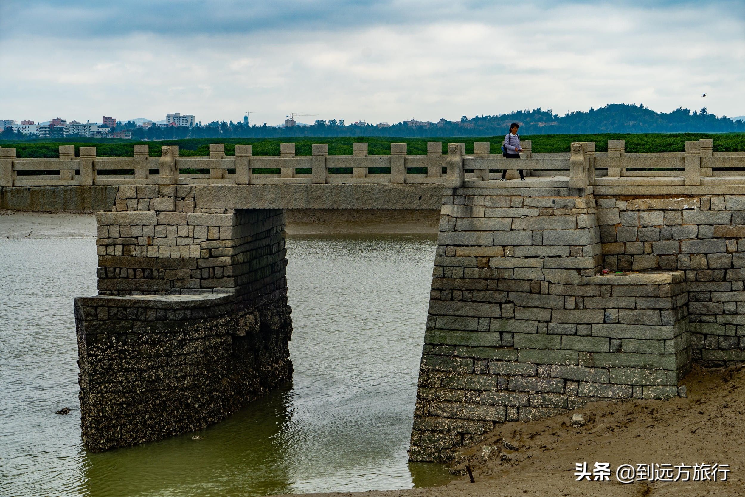宋朝人建的石桥到现在900多年，没有水泥钢筋，竟没有被海水冲掉