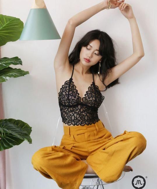 法式蕾丝无痕超透气内衣，穿上它，再美的风景也不及你