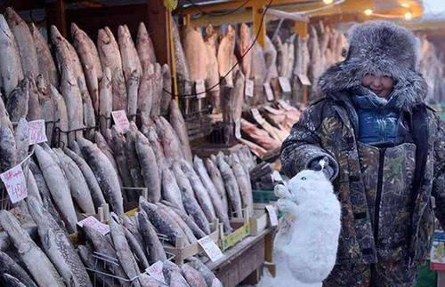 小鱼从河里捞出来直接当冰棍吃，知道世界上最冷的一座城市在哪吗