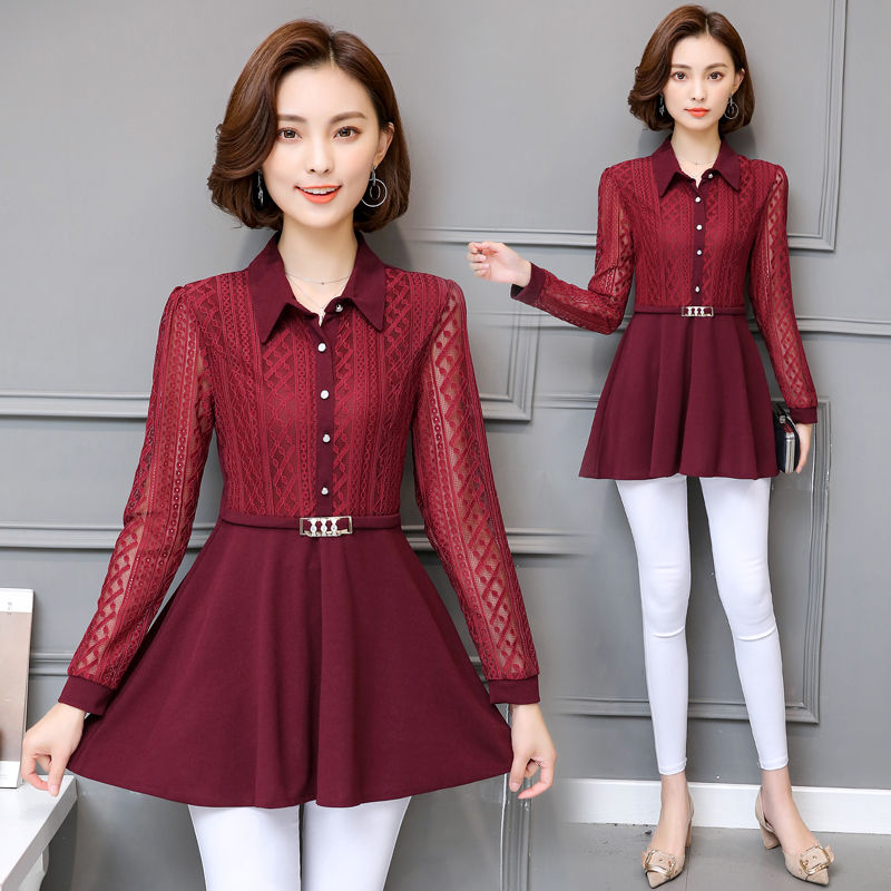 国庆出游，少穿裙，穿这样的小衫，搭黑裤子，四五十岁女人也美翻