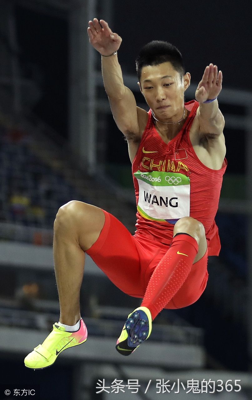 王嘉男跳远比赛第一跳8米24打破亚运会记录,直