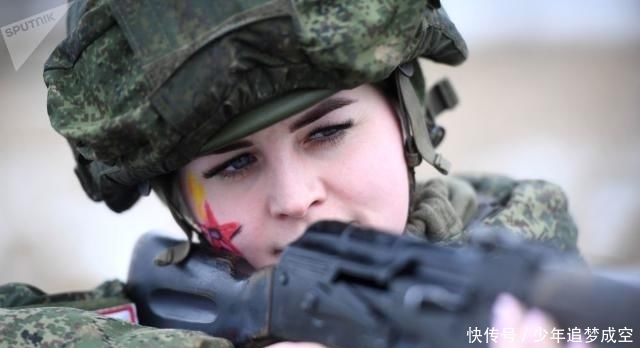 #比拼#俄导弹部队女兵选美大赛 比拼颜值和战斗力