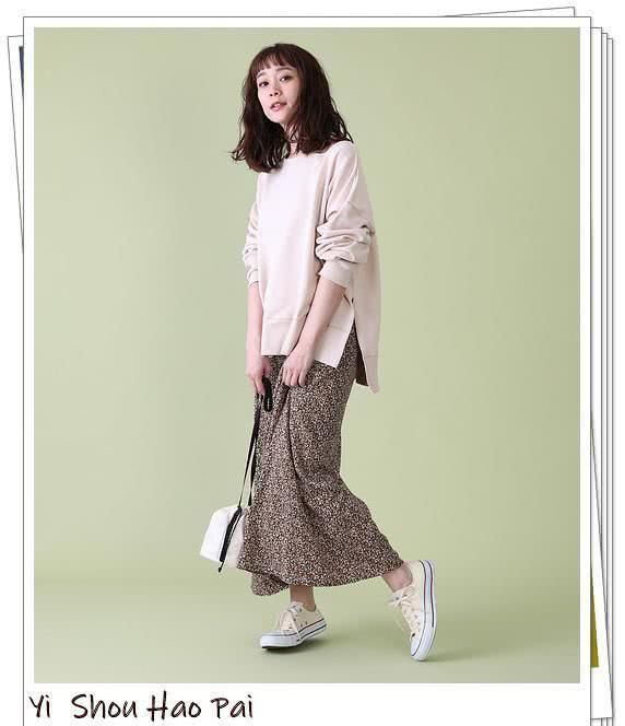  「印象」15个长裙的日系look！这个春天裙子长一点更时髦哦