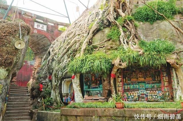 中国神秘古寺，千年古树里藏着千尊佛像，先有树还是佛像？