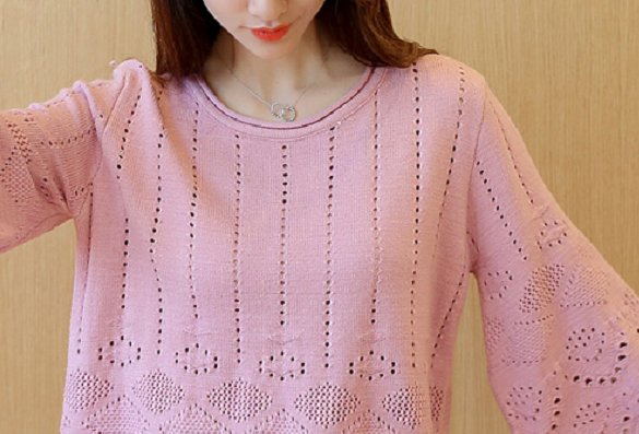 特洋气的一种“毛衣”，配小脚裤美翻了，那叫一个干练利落