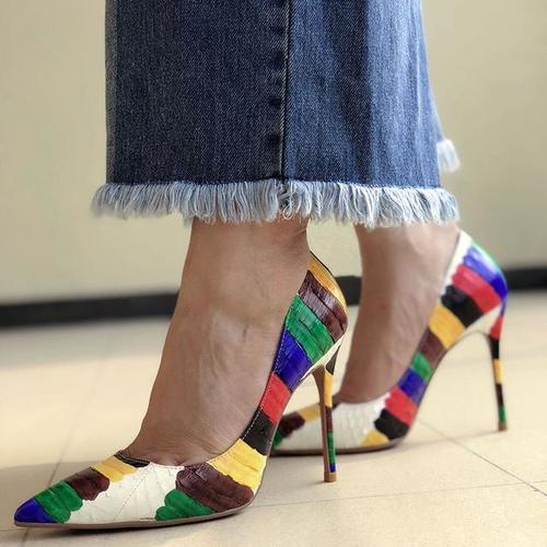 最美T台高跟鞋，时尚气息蔓延，心随风动，高端气度