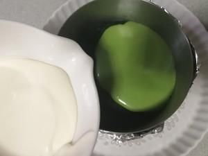  「烤箱」无需烤箱??零失败??抹茶大理石慕斯??入口即化