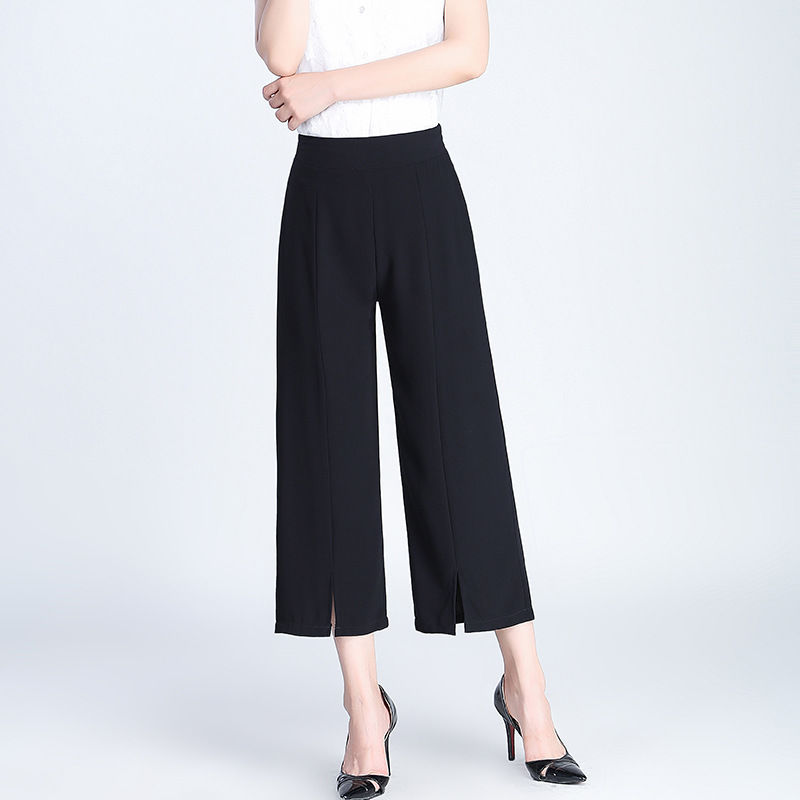 入秋担心没得穿?有阔腿裤管够，能时髦整个秋天了