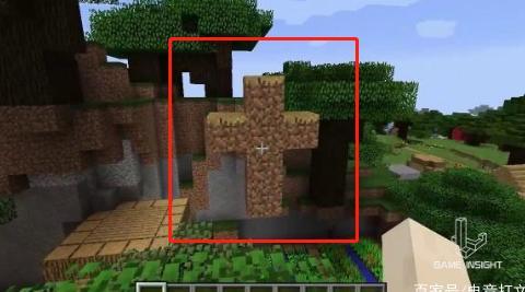 我的世界：MC大自然的鬼斧神工，太不科学！萌新：这是真的假的？