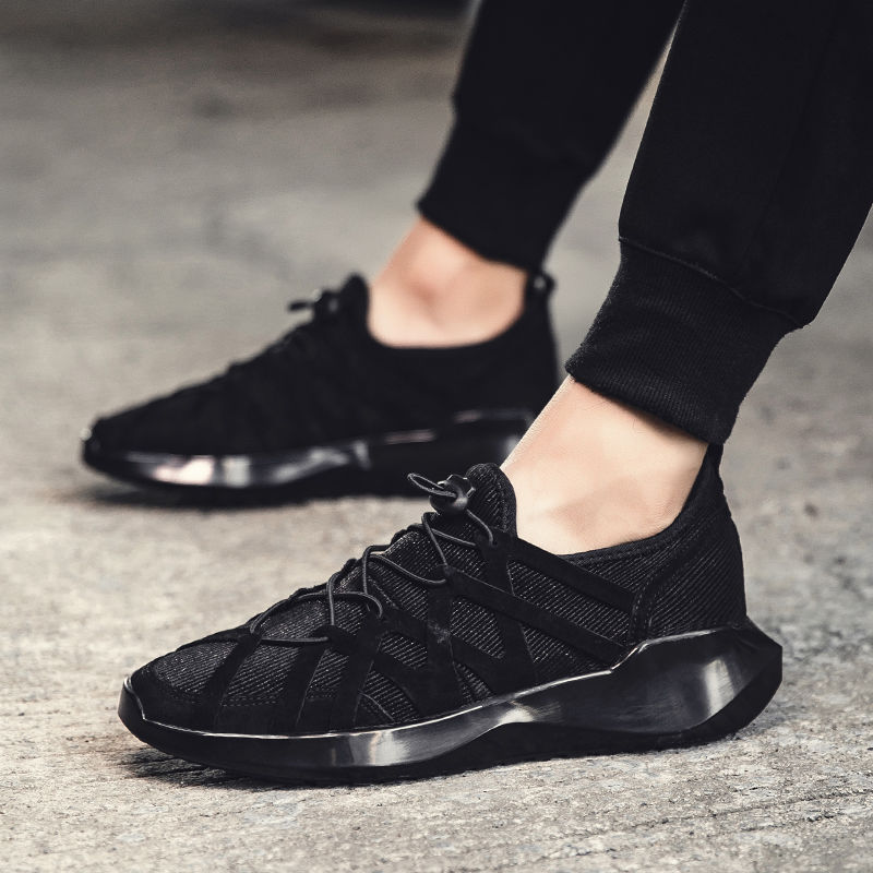 现在出门不兴穿凉鞋了，上海男人在穿的“透气鞋”，走路0负担