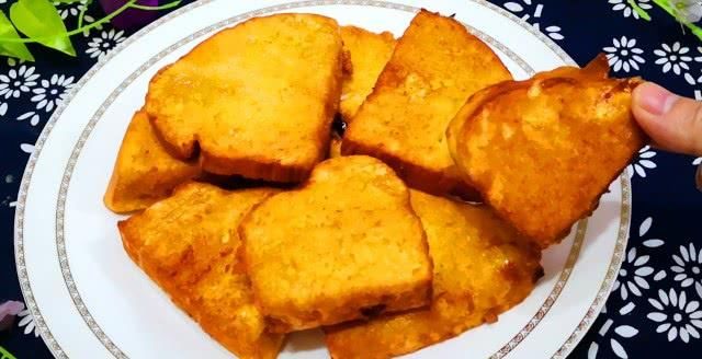  吸油@炸馒头片时，只用蛋液就错了，加2勺它，外酥里软不吸油，太香了