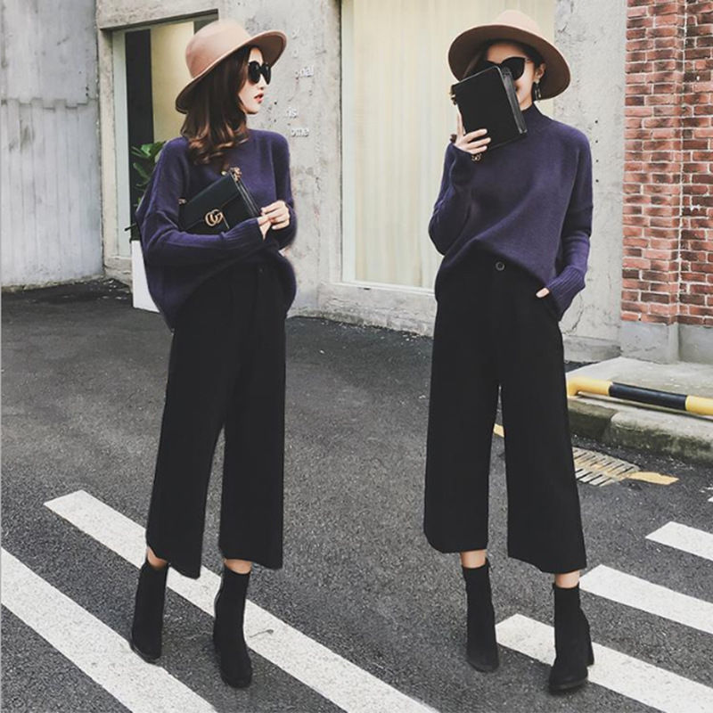 国庆回老家，别老穿打底裤!试试这”小香风“套装，洋气美翻天