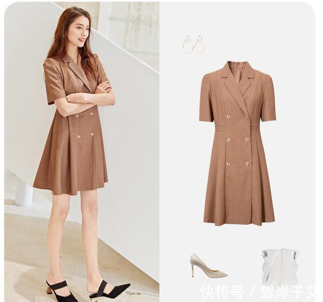 『半身裙』职场穿出摩登女郎feel,简约又时尚