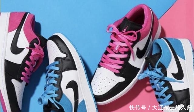  「AJ1」经典黑脚趾装扮！这两双糖果色 AJ1 Low 真是夏日绝配